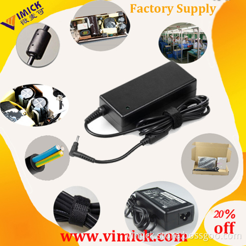 for Acer Laptop AC Adapter 19V3.42A 3.0X1.1mm 65W 3-Prong